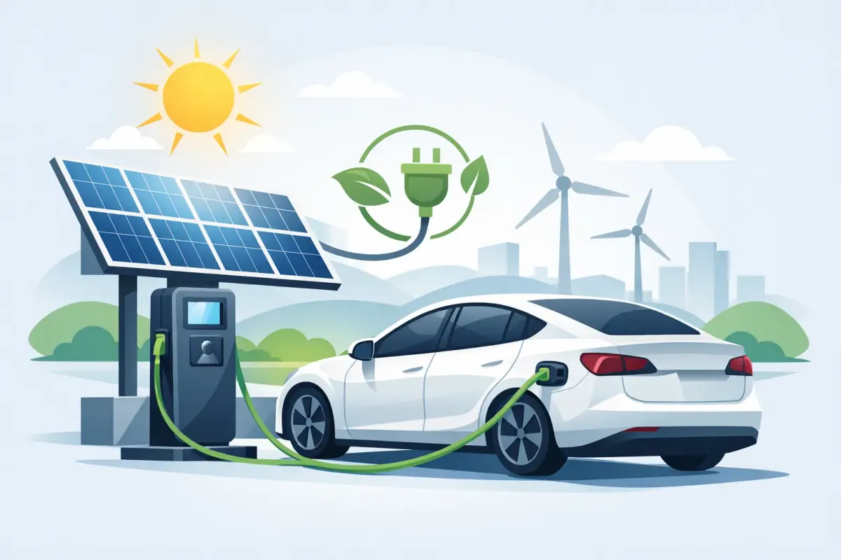 Cargador solar para vehículo eléctrico: ¿compensa?