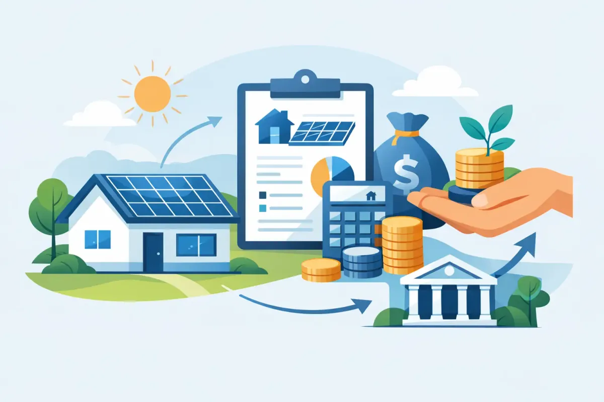 Financiación para placas solares domésticas