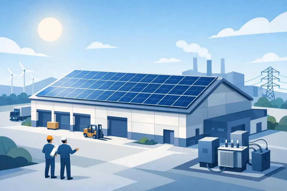 Proyecto fotovoltaico para nave industrial