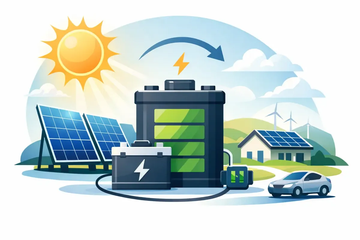 Qué batería necesito para placas solares