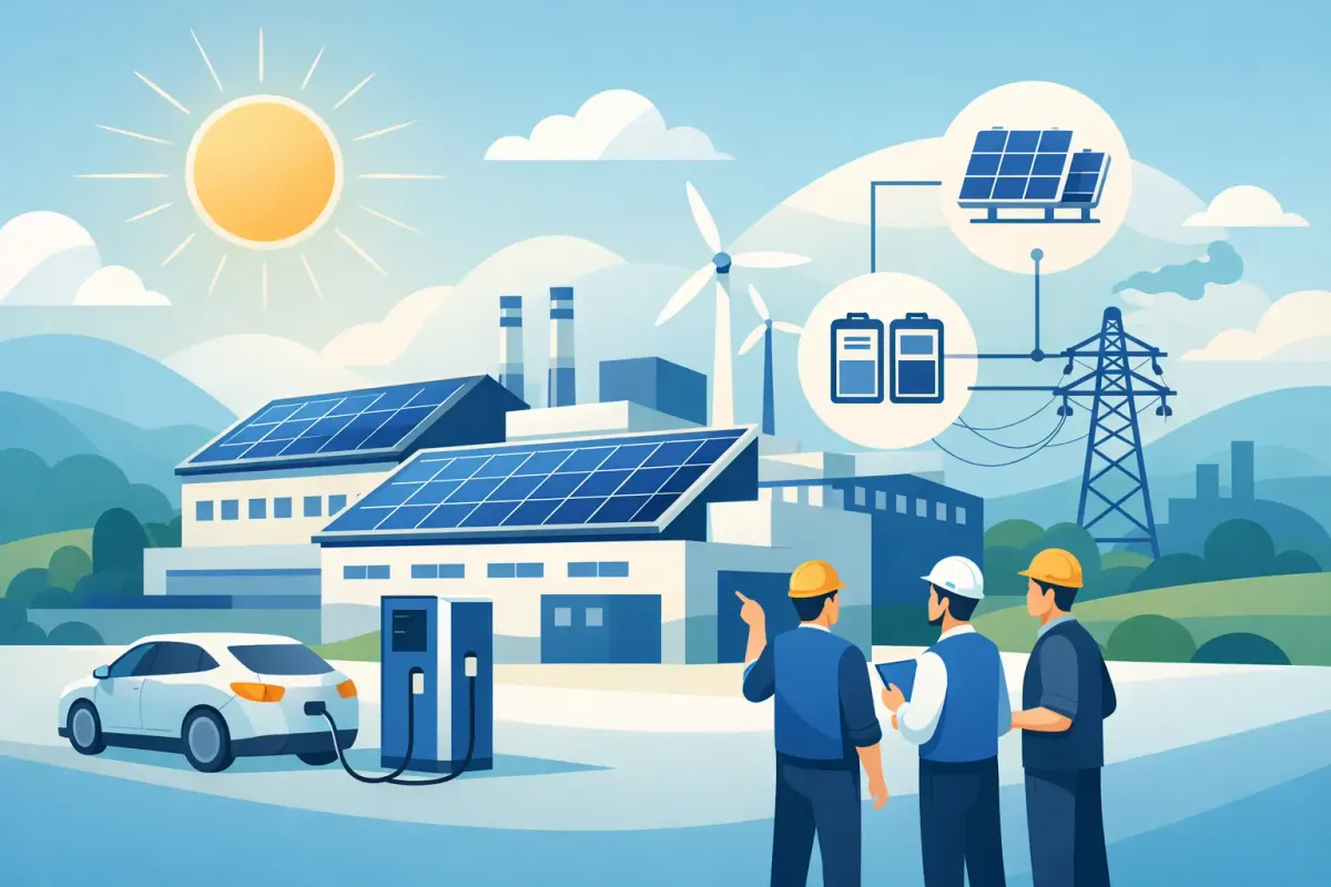 Cómo funciona el autoconsumo industrial solar