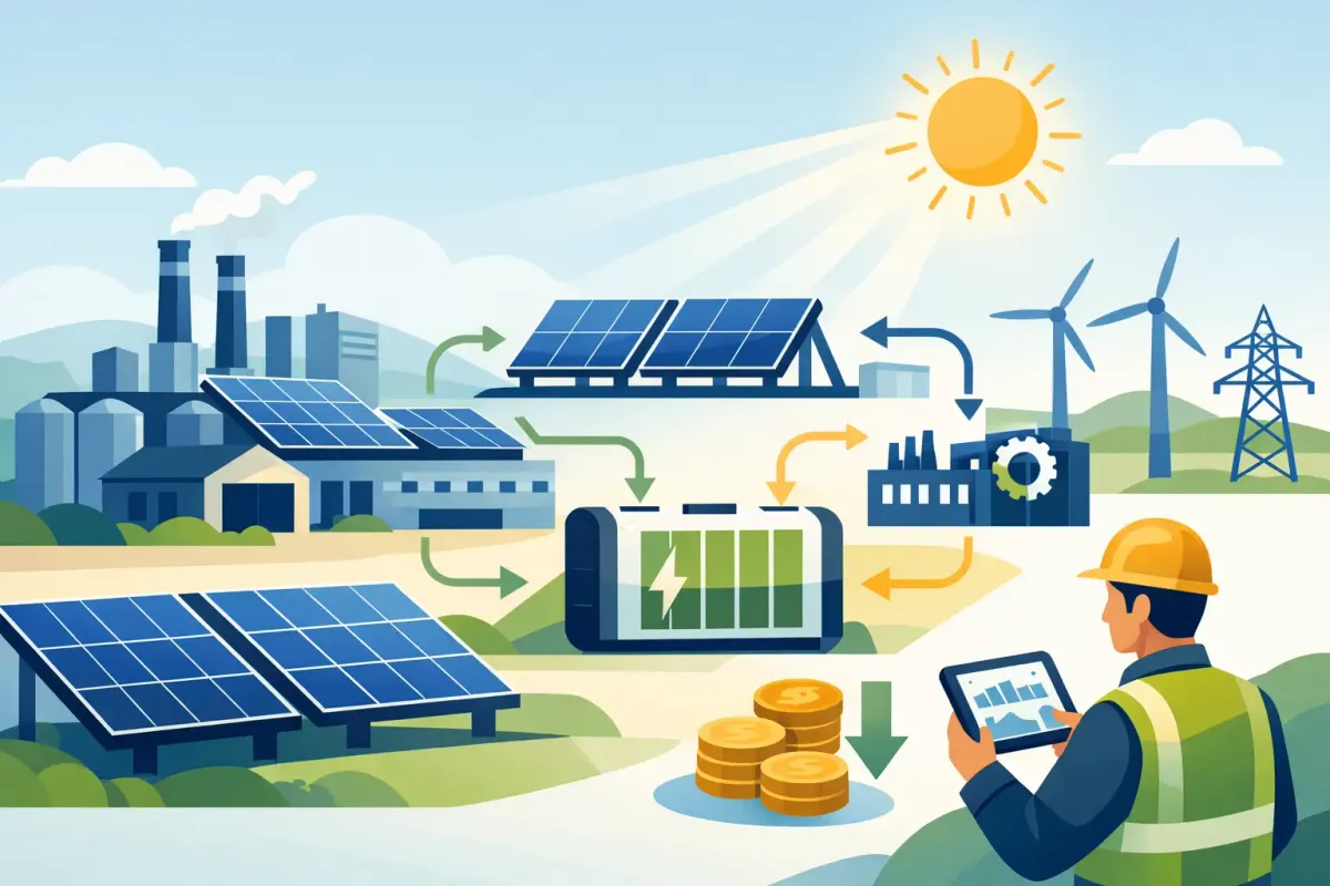 Autoconsumo industrial para reducir costes energéticos