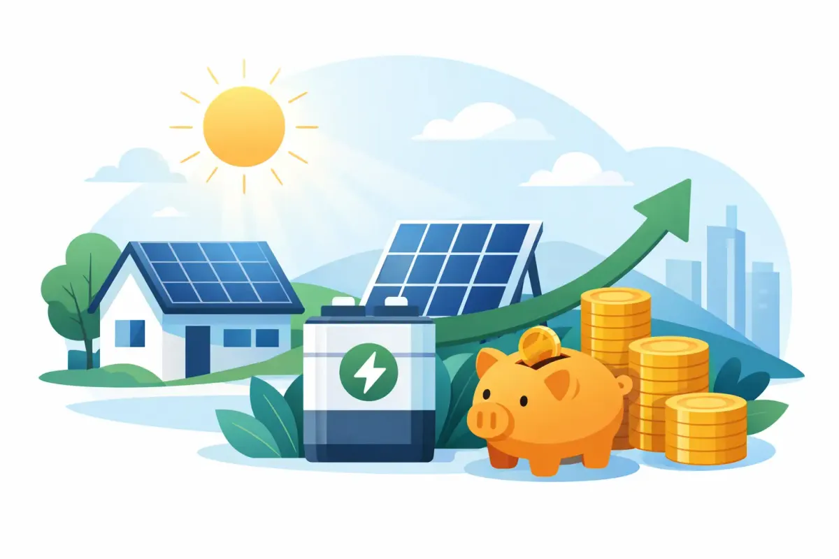 Baterías solares para ahorrar más en tu factura