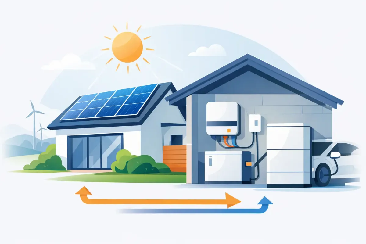 Cómo integrar batería con fotovoltaica en casa