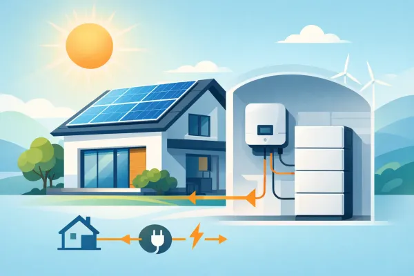 Baterías para autoconsumo solar en vivienda