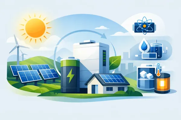 Tendencias del almacenamiento energético solar