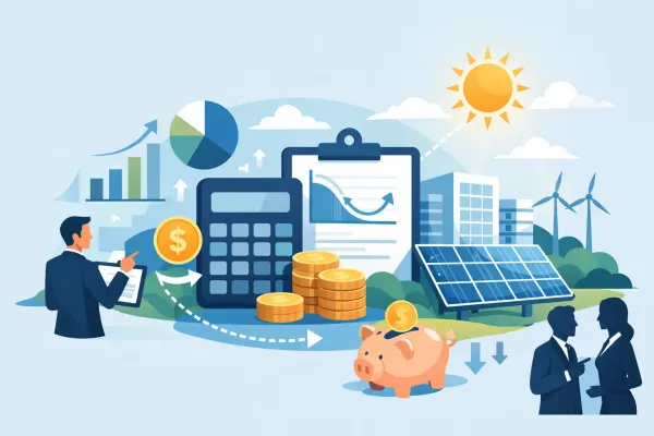 Cómo calcular el ahorro fotovoltaico de empresa