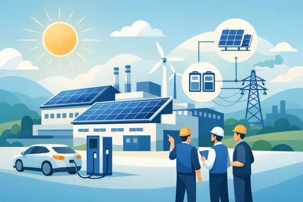 Cómo funciona el autoconsumo industrial solar