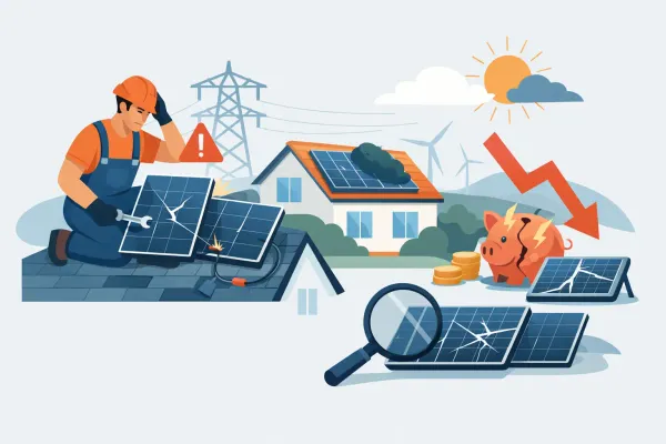 Errores al instalar placas solares que salen caros