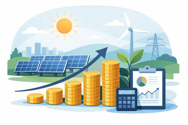 Planta solar rentable: inversión con retorno