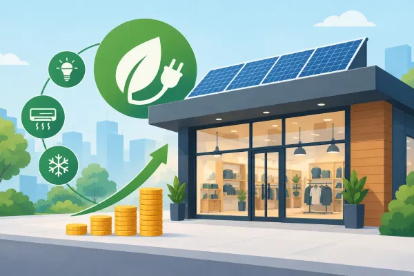 Ahorro energético en locales comerciales con retorno