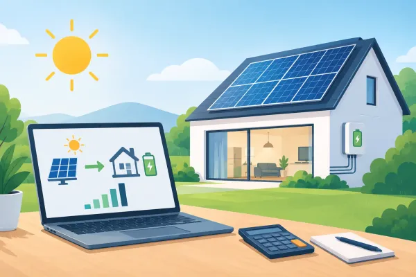 Cómo calcular potencia para autoconsumo solar