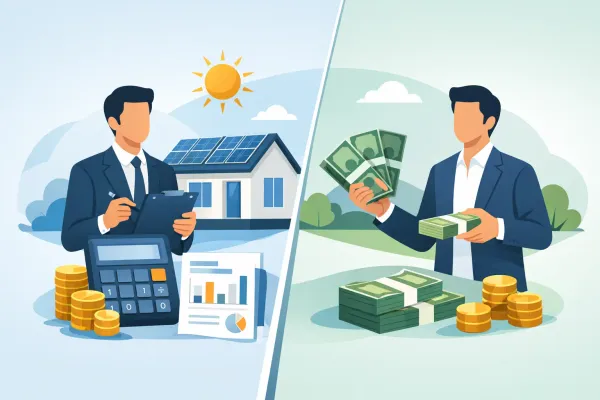 ¿Financiar instalación solar o pagar contado?