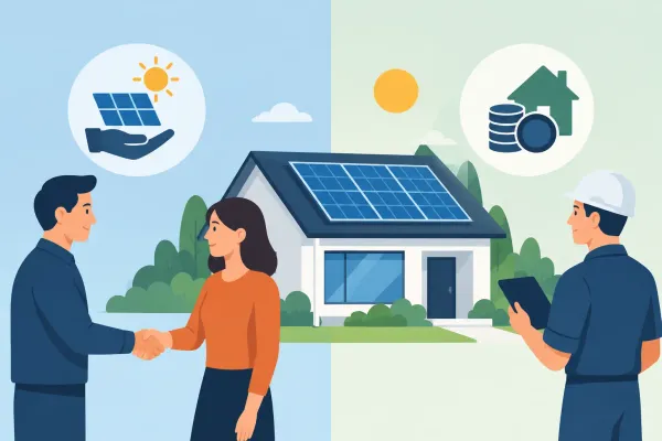 Leasing solar vs préstamo para tu instalación