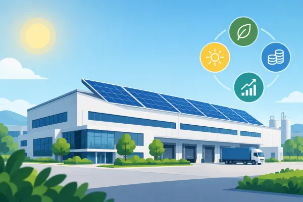Ventajas de la fotovoltaica industrial para empresas